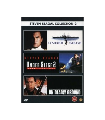 Steven Seagal Collection: Volume 2 - 3 disc - 3 DVD -BRUGT