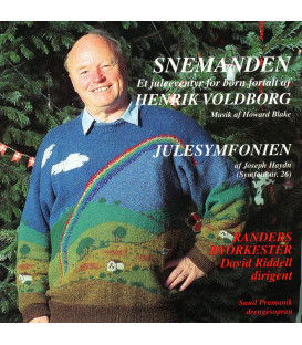 Snemanden. Et juleeventyr fortalt af Henrik Voldborg - CD - BRUGT