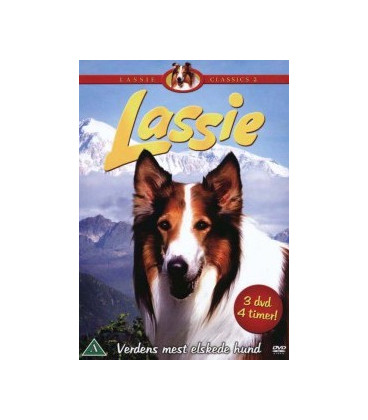 Lassie - Verdens mest elskede hund - 3 DVD - BRUGT