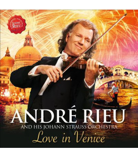 André Rieu And His Johan Strauss Orchestra – Love In Venice - CD - BRUGT