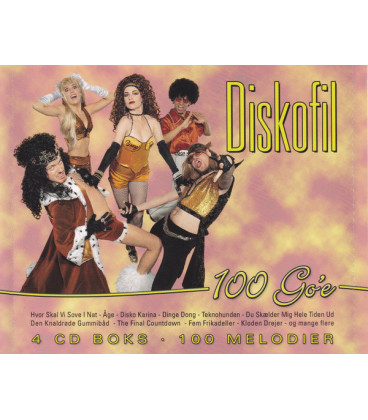 Diskofil – 100 Go'e - 4 CD - BRUGT