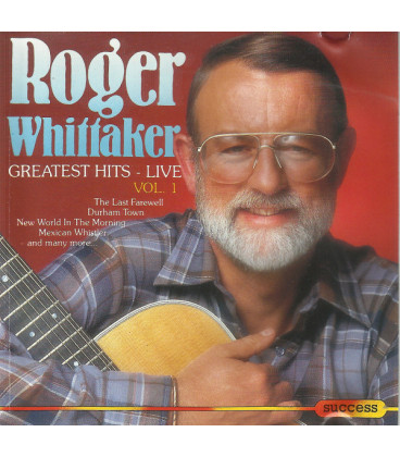 Roger Whittaker – Greatest Hits - Live Vol. 1 - CD - BRUGT