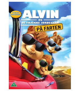 Alvin Og De Frække Jordegern 4: På Farten  - DVD - BRUGT