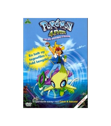 Pokemon 4ever: The Movie - Celebi, Skovens Stemme - DVD - BRUGT