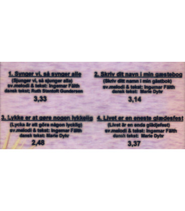 Marie & Erling - Synger vi, så synger alle - CD - BRUGT