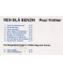 Poul Vinther – Ren blå benzin - CD - BRUGT