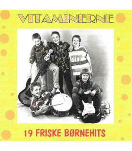 Vitaminerne – 19 Friske Børnehits - CD - BRUGT