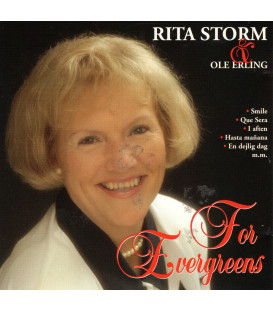 Rita Storm & Ole Erling – For Evergreens - CD - BRUGT