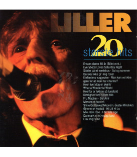 Bjarne Liller - 20 største hits - CD - BRUGT     A 90