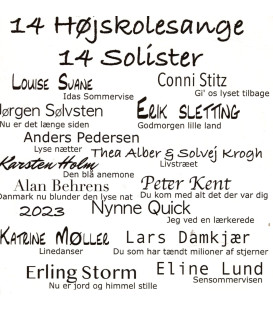 14 Højskolesange - CD - BRUGT