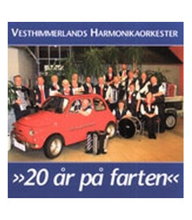 Vesthimmerlands Harmonika orkester - 20 år på farten - CD - NY