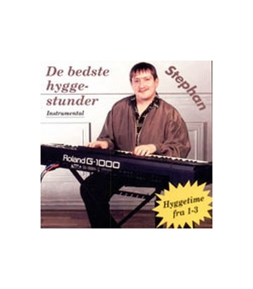 Stephan De bedste hyggestunder 1-2-3 Instrumental - CD - NY