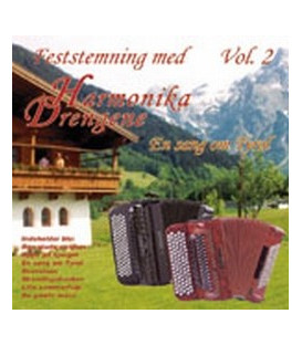 Harmonika Drengene Feststemning med.. Vol 2 Instrumental - CD - NY