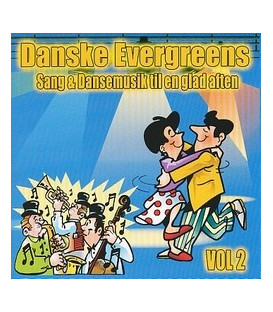 Evergreens vol. 2 Sang & dansemusik til en glad aften - CD - NY