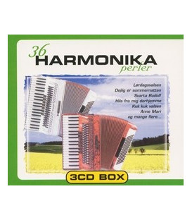 36 Harmonika perler 3 CD - NY