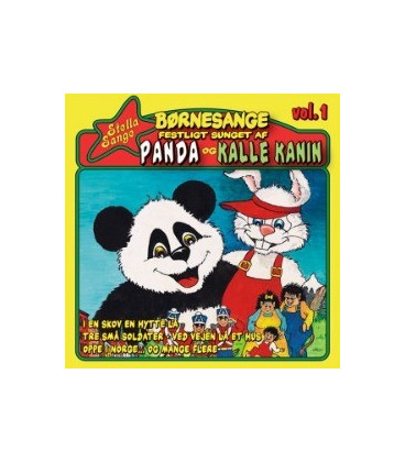 Børnesange festligt sunget af Panda og Kalle Kanin vol. 1 Stella - CD - NY