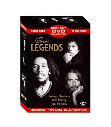 True Legends   George Harrison/Bob Marley/Jimi Hendrix (3DVD) (Music-DVD)mm - NY