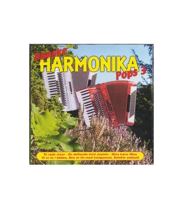 Danske harmonika pops 3 - CD - NY