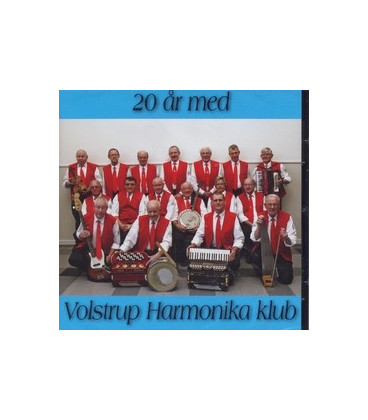 Volstrup Harmonika Klub 20 år med - CD - NY