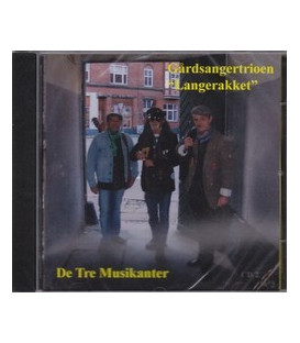 Gårdsangertrioen Langerakket De tre Musikanter - CD - NY