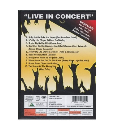 Animals and Friends Musik DVD - NY