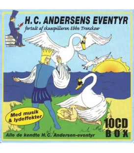 H.C. Andersens Eventyr fortalt af Ebbe Trenskow - 10 CD - NY