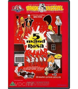 5 mand og Rosa