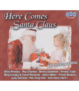 Here Comes Santa Claus - 42 originale hits - 3 CD - NY