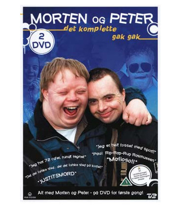 Morten og Peter: Det komplette gak gak (2-disc) - DVD - BRUGT
