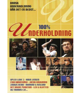 100% Underholdning - DVD - BRUGT