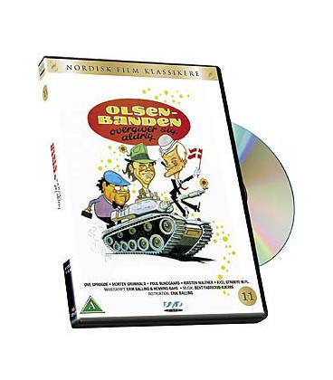 Olsen-Banden 11: Overgiver sig aldrig - DVD - BRUGT