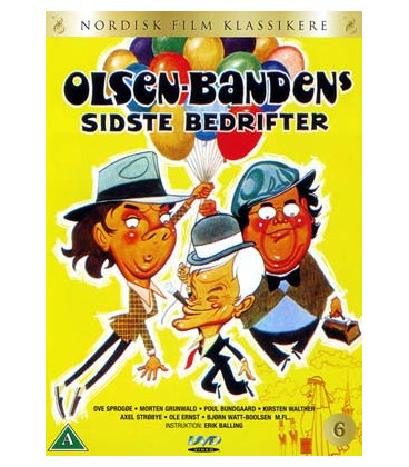 Olsen-Banden 6: Sidste bedrifter - DVD - BRUGT