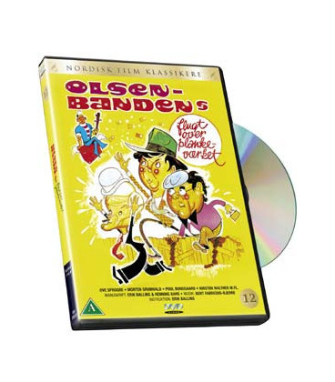 Olsen-Banden 12: Flugt over plankeværket - DVD - BRUGT