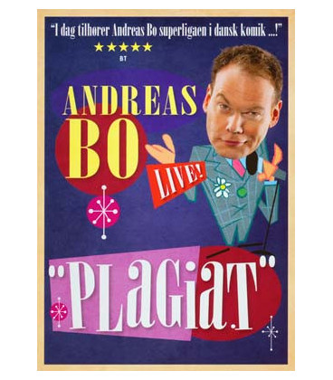 Andreas Bo: Plagiat - Live! - DVD - BRUGT