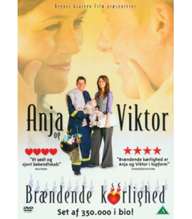 Anja og Viktor - Brændende kærlighed - DVD - BRUGT