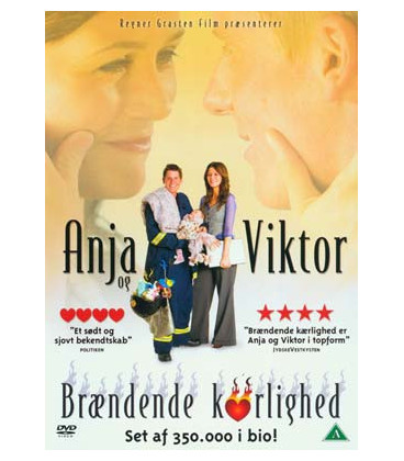Anja og Viktor - Brændende kærlighed - DVD - BRUGT