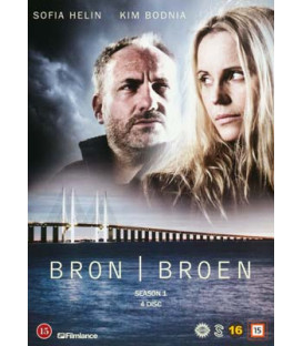 Broen I (episode 1-10) (4-disc) - DVD - BRUGT