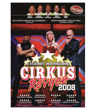Cirkusrevyen 2008 - DVD - BRUGT