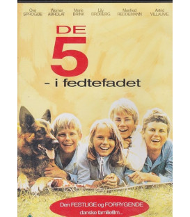 De 5 i fedtefadet - DVD - BRUGT