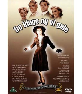 De kloge og vi gale - DVD - BRUGTDVD – Brugt, men god kvalitet
