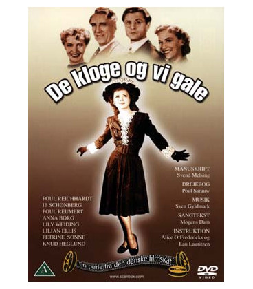 De kloge og vi gale - DVD - BRUGTDVD – Brugt, men god kvalitet