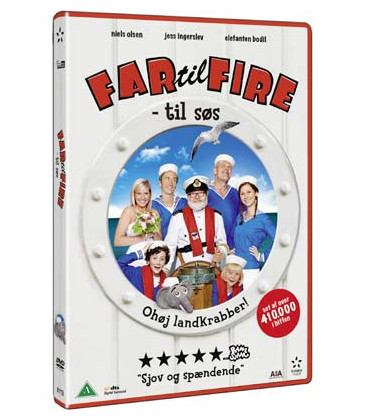 Far til fire - til søs - DVD - BRUGT