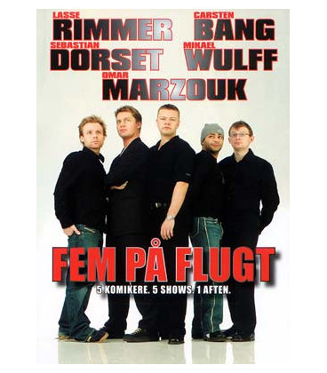 Fem på flugt - DVD - BRUGT