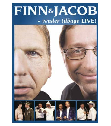 Finn & Jacob vender tilbage - Live! - DVD - BRUGT