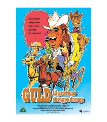 GULD TIL PRÆRIENS SKRAPPE DRENGE - DVD - BRUGT