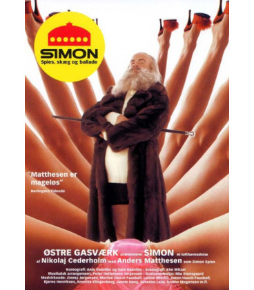 Simon: Spies, Skæg og Ballade ANDERS MATTHESEN - DVD - BRUGT