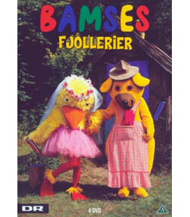 Bamses Billedbog: Bamses fjollerier (4-disc) - DVD - BRUGT
