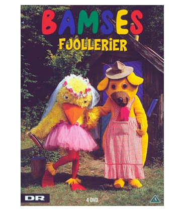 Bamses Billedbog: Bamses fjollerier (4-disc) - DVD - BRUGT
