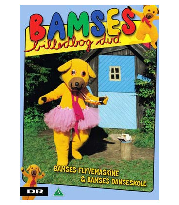 Bamses billedbog: Flyvemaskine og danskeskole - DVD - BRUGT