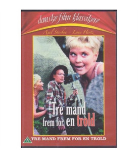 Tre mand frem for en trold - DVD - BRUGT